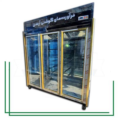 یخچال ایستاده سه درب یک طرف نما