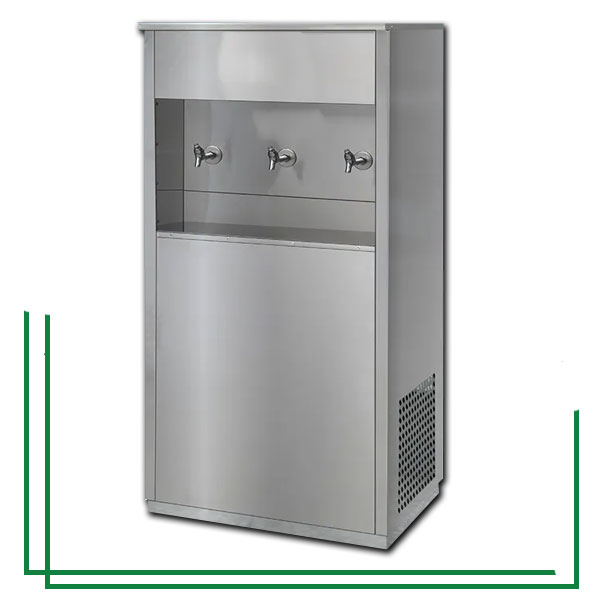 آبسردکن تمام استیل سه شیر صنعتی