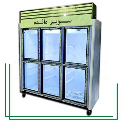 یخچال ایستاده شش درب یک طرف نما