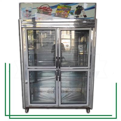 یخچال ایستاده چهار درب یک طرف نما