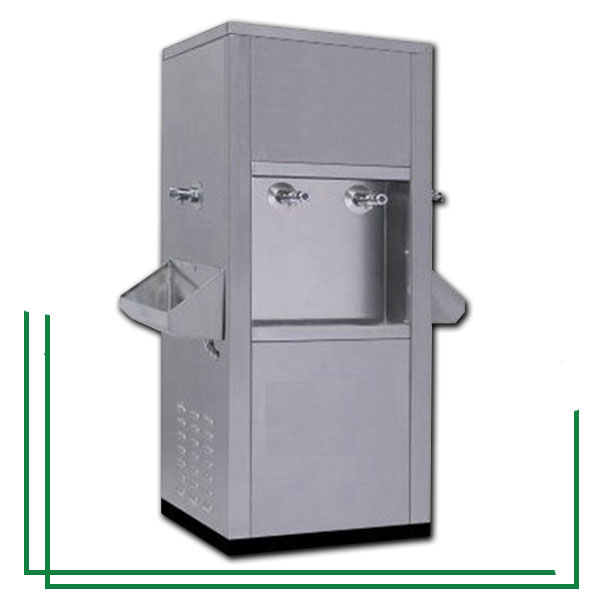 آبسردکن استیل چهار شیر ۵۰ لیتری